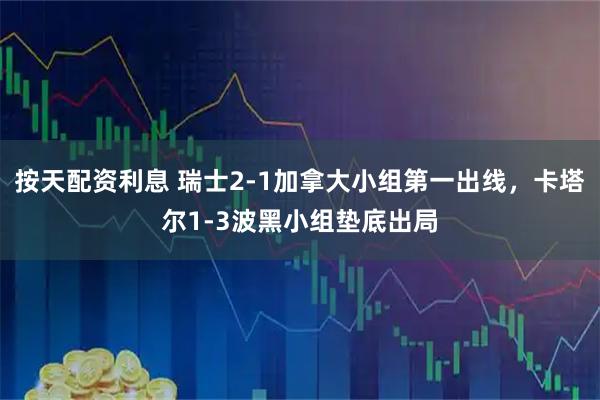 按天配资利息 瑞士2-1加拿大小组第一出线，卡塔尔1-3波黑小组垫底出局